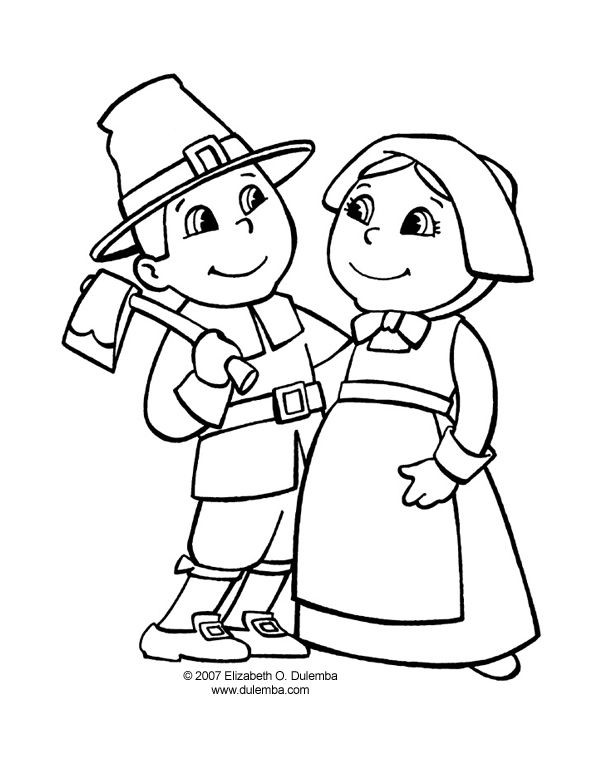 60 Printable Pilgrims Coloring Pages 20