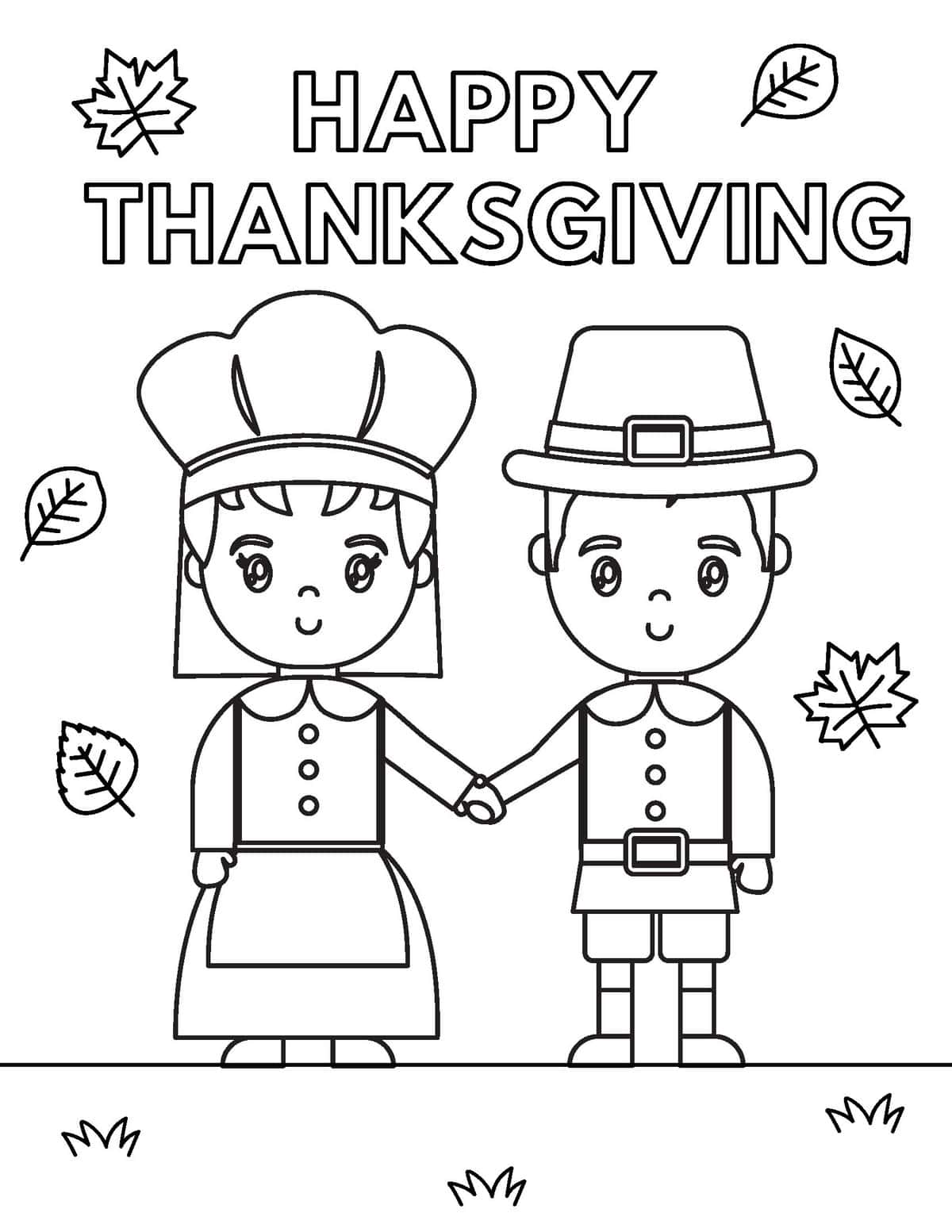 60 Printable Pilgrims Coloring Pages 23