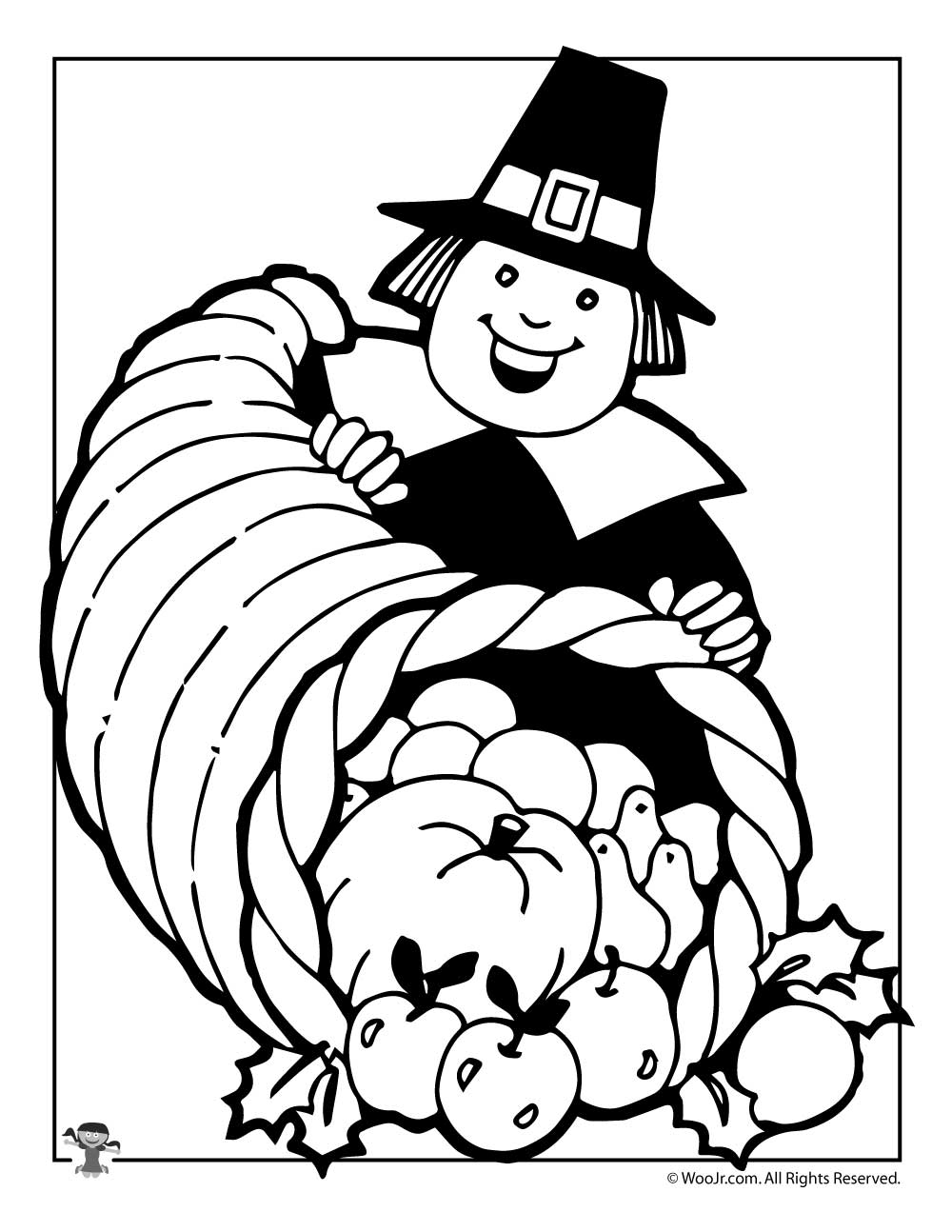 60 Printable Pilgrims Coloring Pages 25