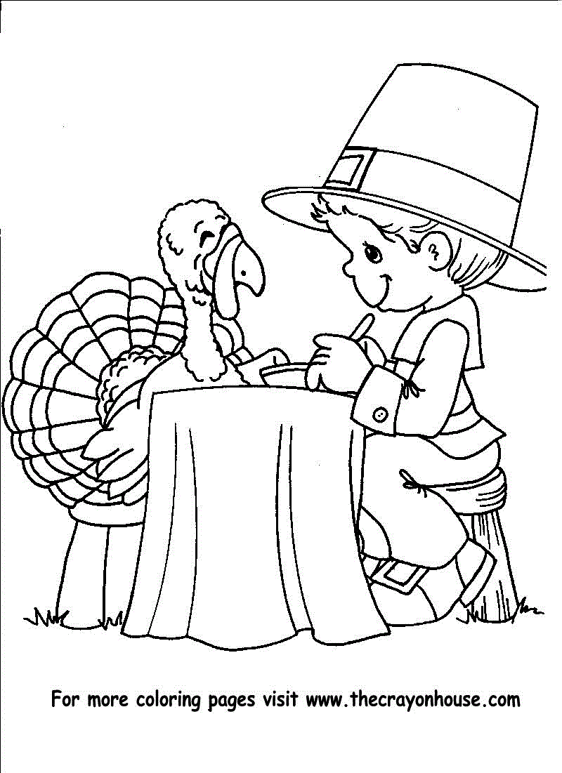 60 Printable Pilgrims Coloring Pages 39