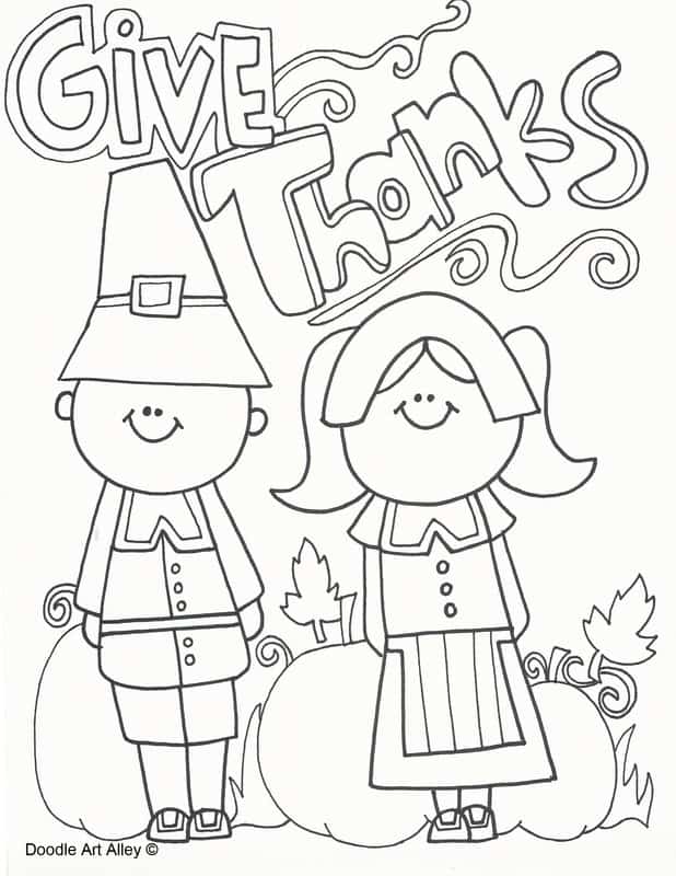 60 Printable Pilgrims Coloring Pages 40