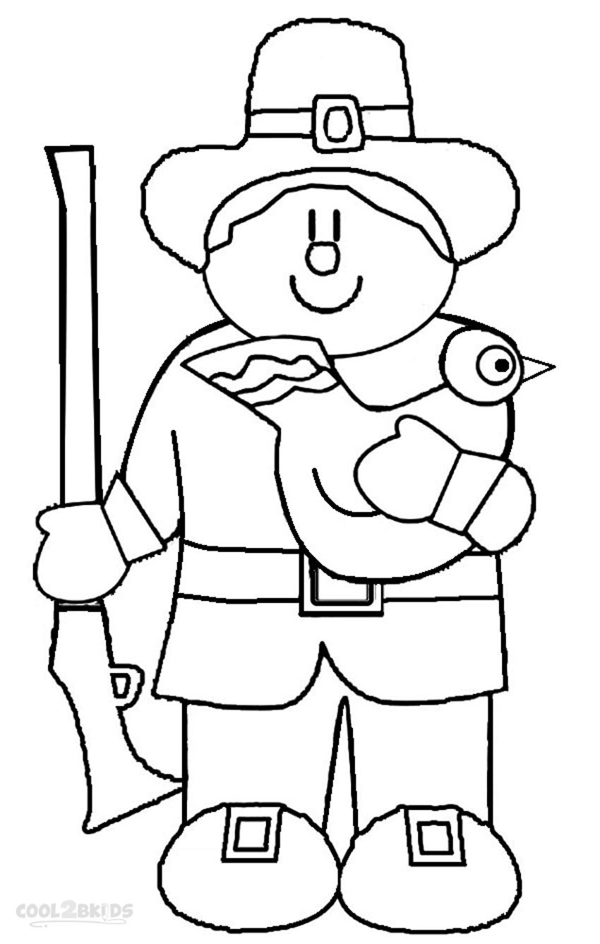 60 Printable Pilgrims Coloring Pages 53