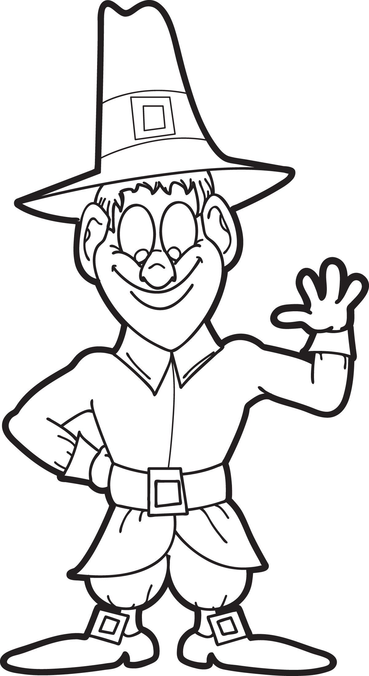 60 Printable Pilgrims Coloring Pages 54