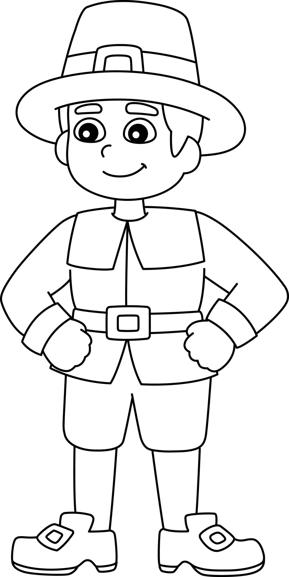 60 Printable Pilgrims Coloring Pages 6