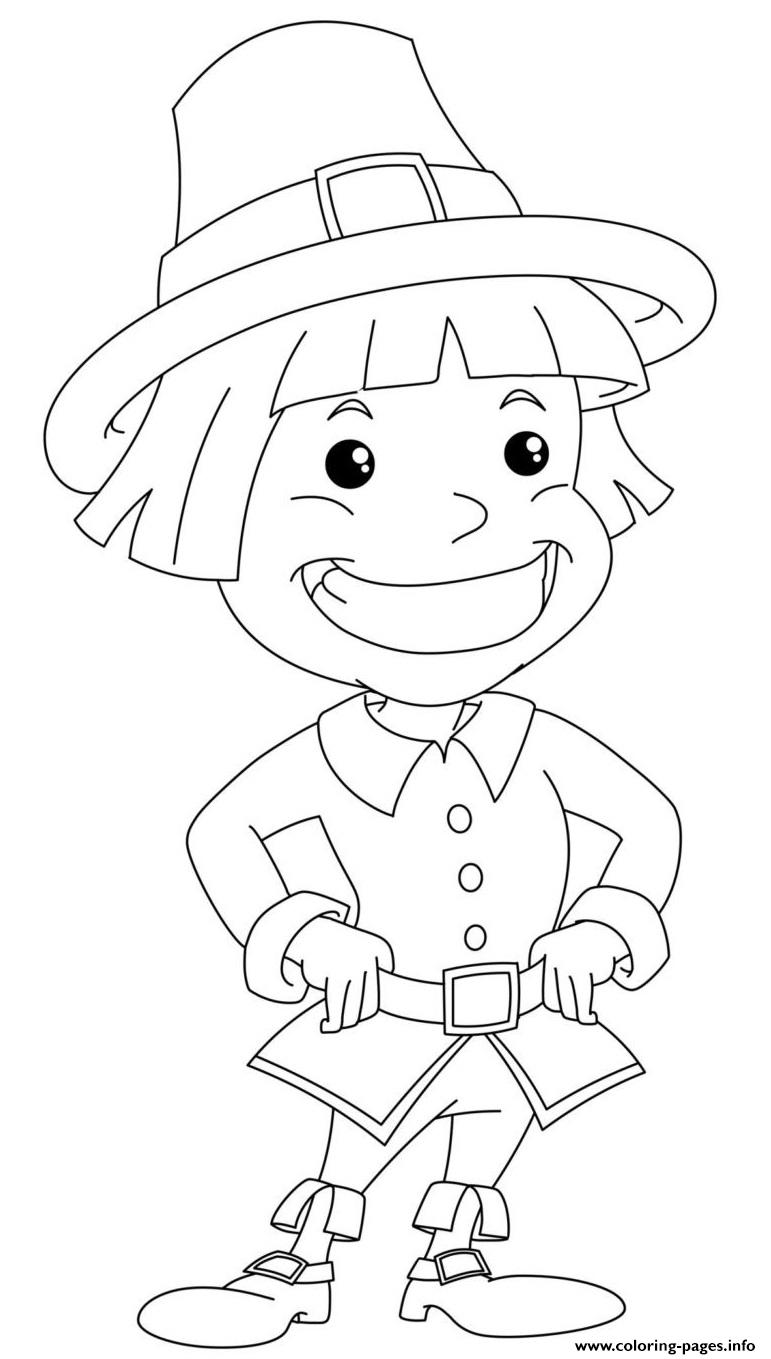 60 Printable Pilgrims Coloring Pages 7