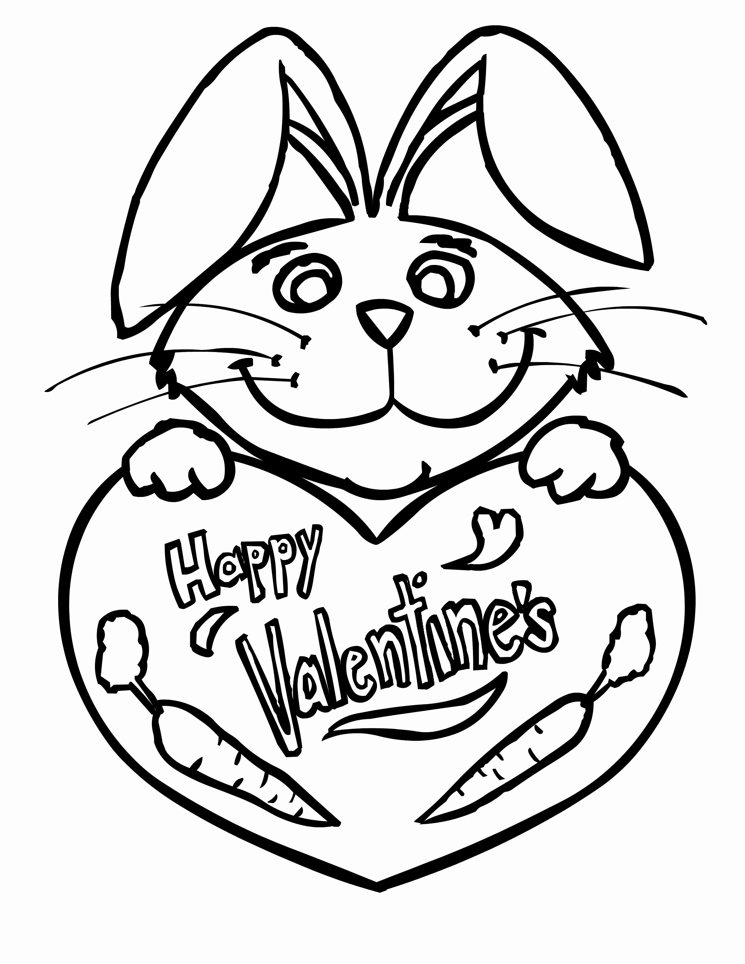 60 Printable Valentine Day Coloring 51