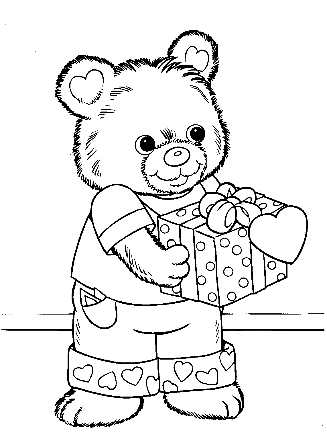 60 Printable Valentine Day Coloring 6