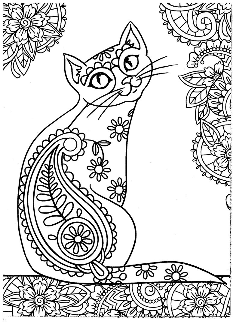 Get 85 Cat Pictures Coloring Pages Ideas 41