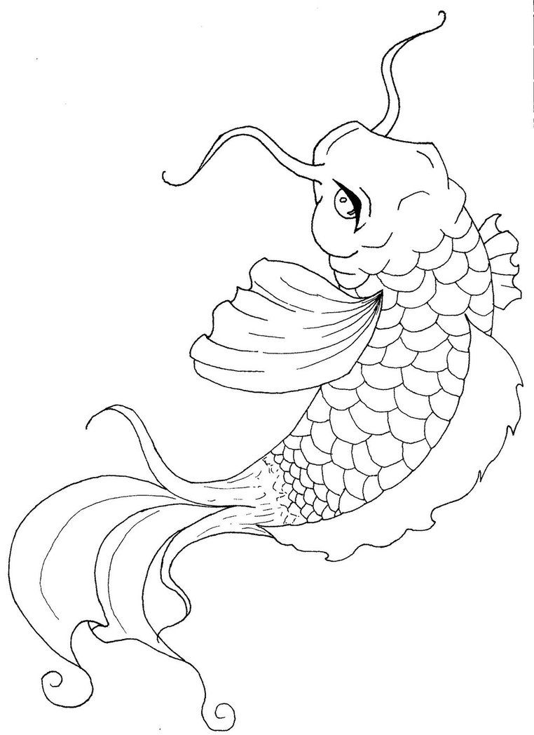 Get 85 Koi Fish Coloring Pages Ideas 53