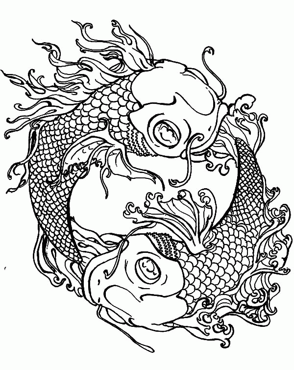 Get 85 Koi Fish Coloring Pages Ideas 63