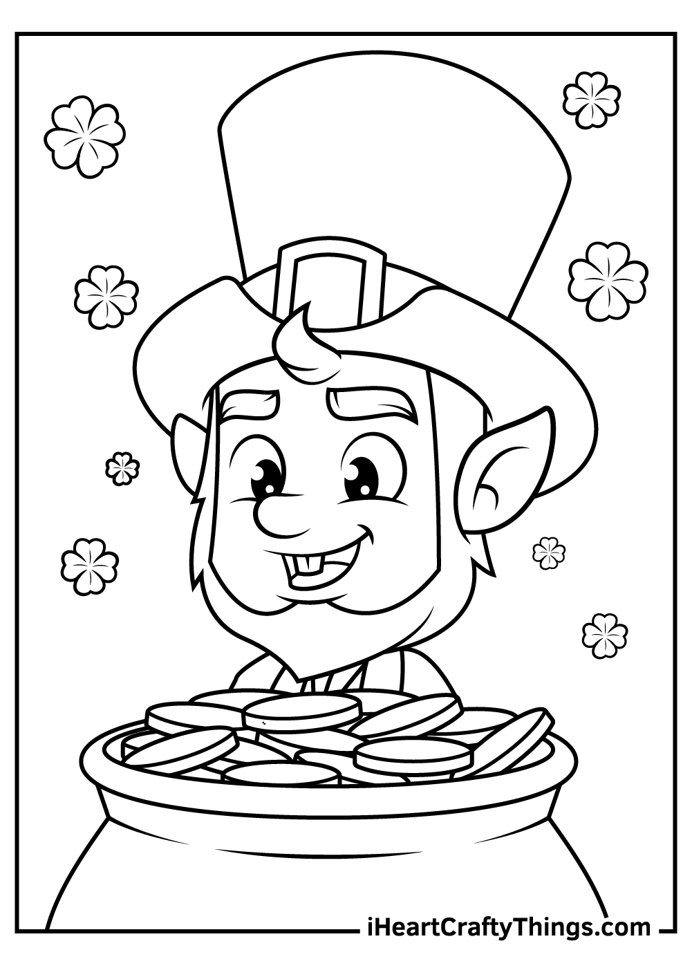 Get 85 Leprechauns Coloring Pages Ideas 1