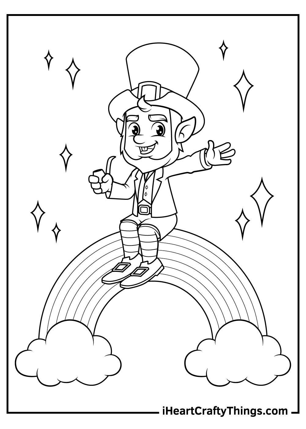 Get 85 Leprechauns Coloring Pages Ideas 2