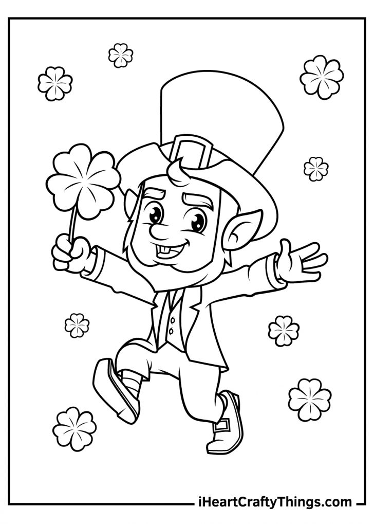 Get 85 Leprechauns Coloring Pages Ideas 23