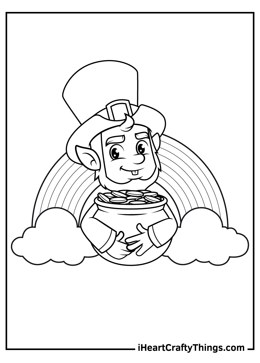 Get 85 Leprechauns Coloring Pages Ideas 24