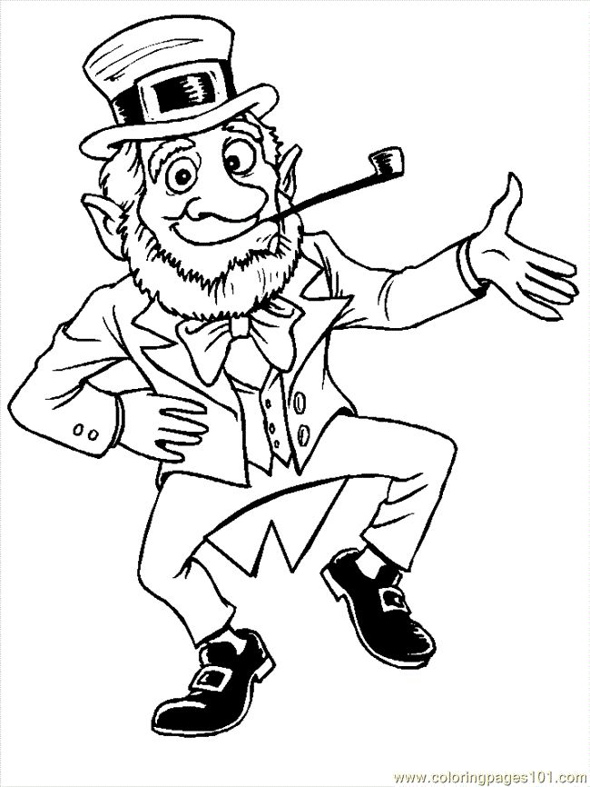 Get 85 Leprechauns Coloring Pages Ideas 27