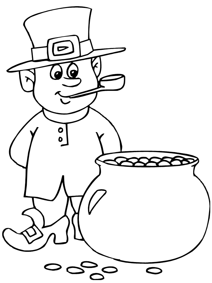 Get 85 Leprechauns Coloring Pages Ideas 28