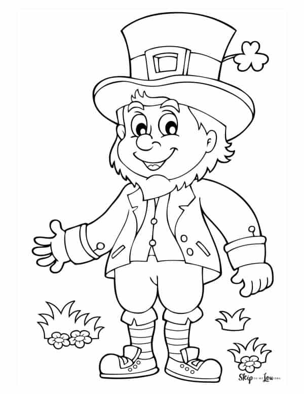 Get 85 Leprechauns Coloring Pages Ideas 3