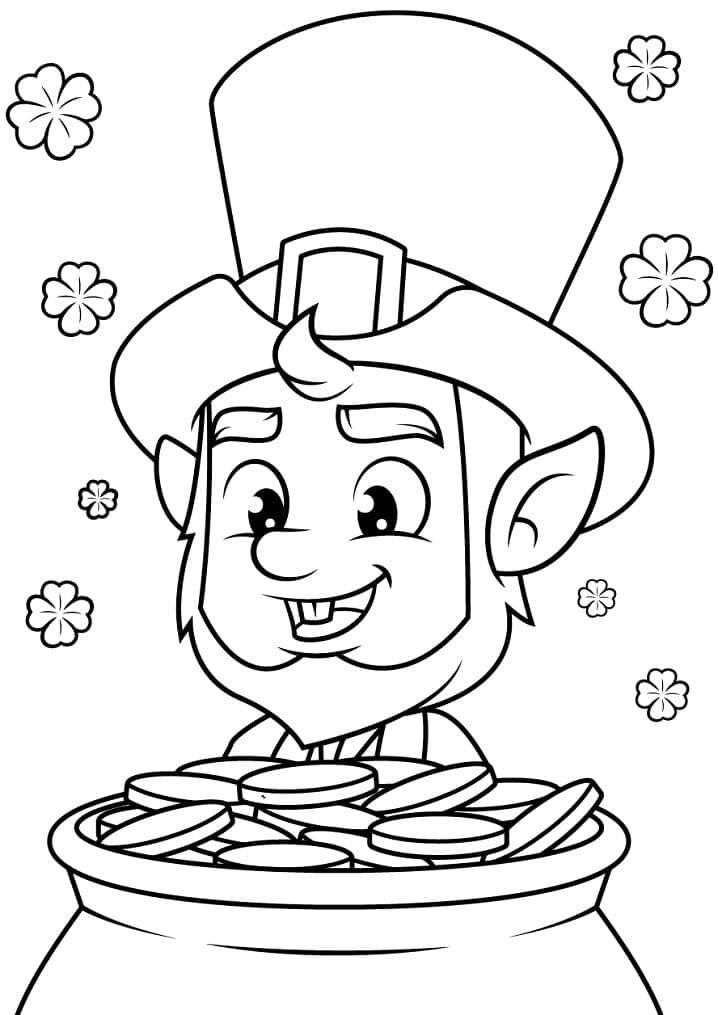 Get 85 Leprechauns Coloring Pages Ideas 31