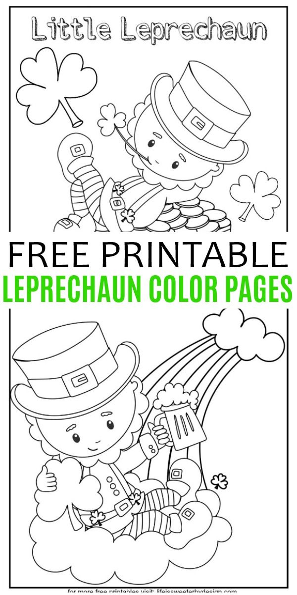 Get 85 Leprechauns Coloring Pages Ideas 33