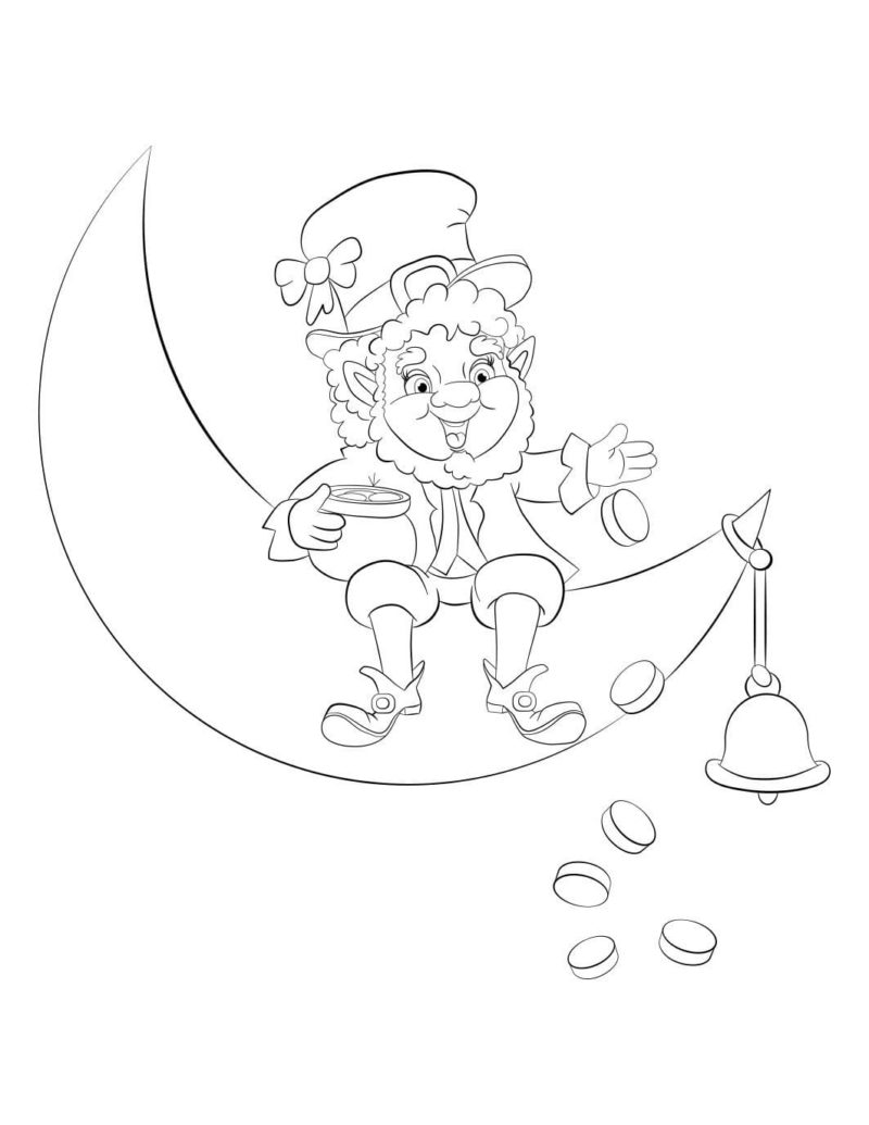 Get 85 Leprechauns Coloring Pages Ideas 37