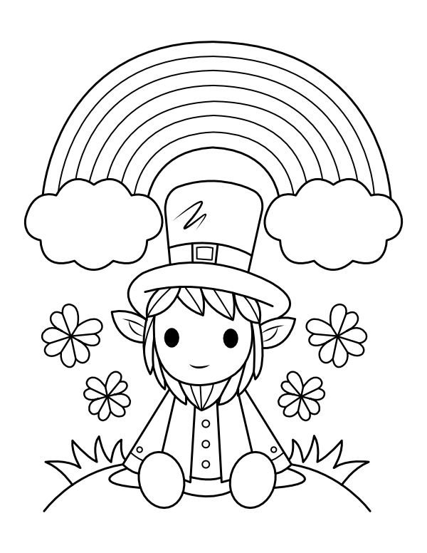 Get 85 Leprechauns Coloring Pages Ideas 4