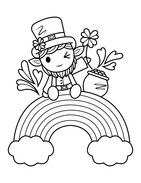 Get 85 Leprechauns Coloring Pages Ideas 43