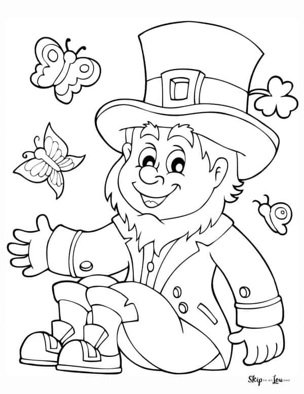 Get 85 Leprechauns Coloring Pages Ideas 46