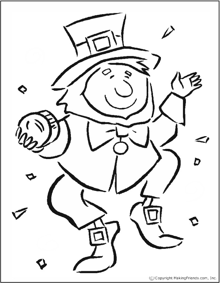 Get 85 Leprechauns Coloring Pages Ideas 52