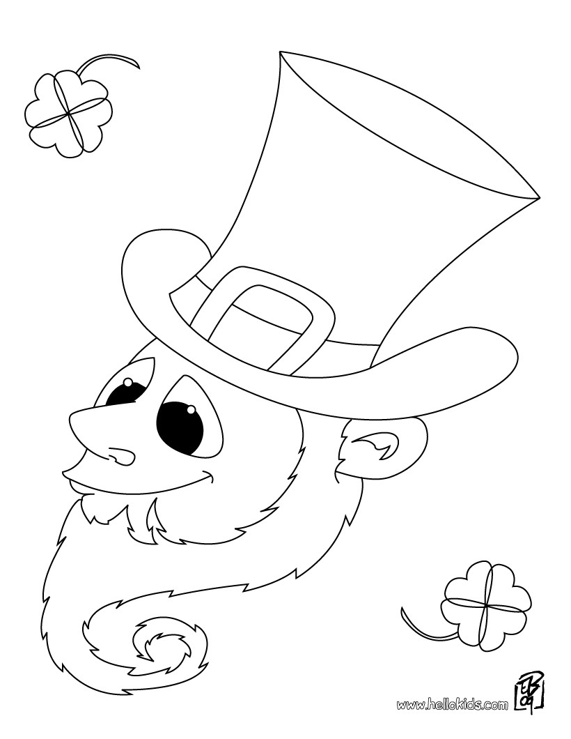 Get 85 Leprechauns Coloring Pages Ideas 56