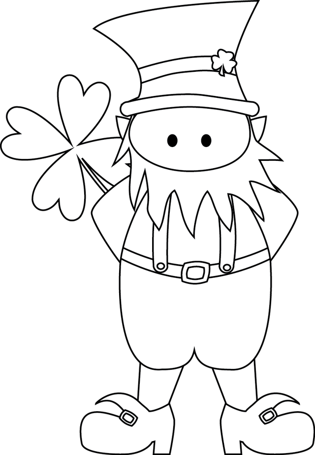 Get 85 Leprechauns Coloring Pages Ideas 65