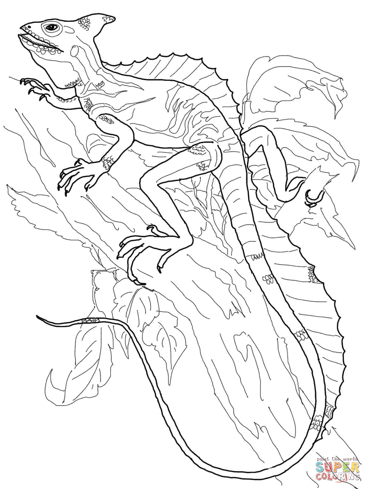 Get 85 Lizard Printable Coloring Pages Ideas 16