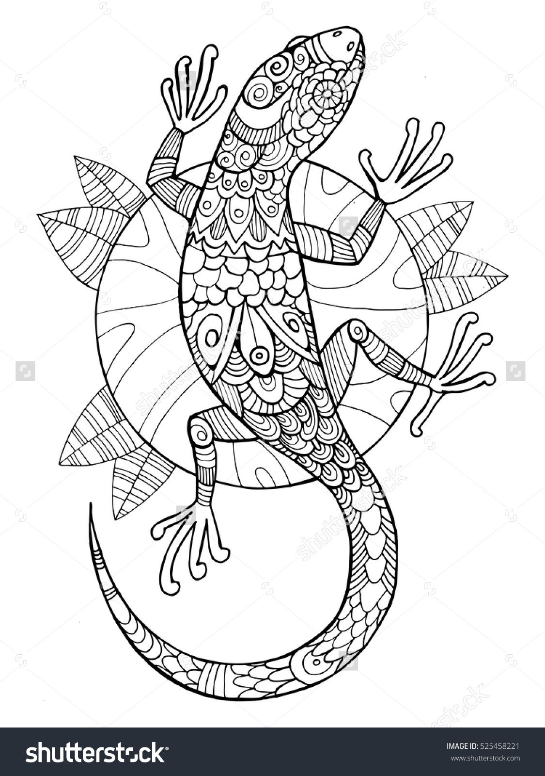 Get 85 Lizard Printable Coloring Pages Ideas 22