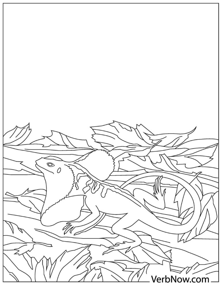 Get 85 Lizard Printable Coloring Pages Ideas 33