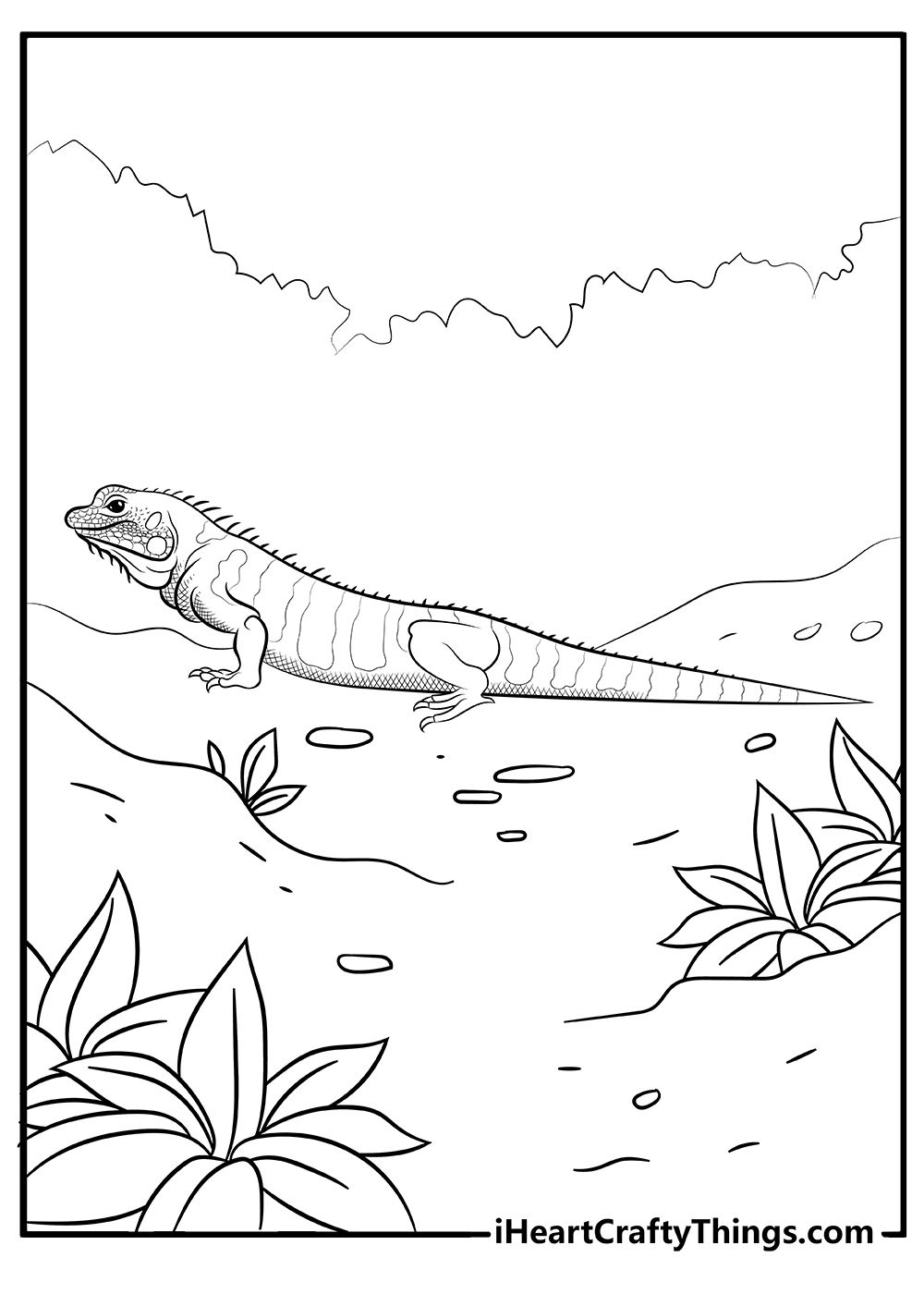 Get 85 Lizard Printable Coloring Pages Ideas 41