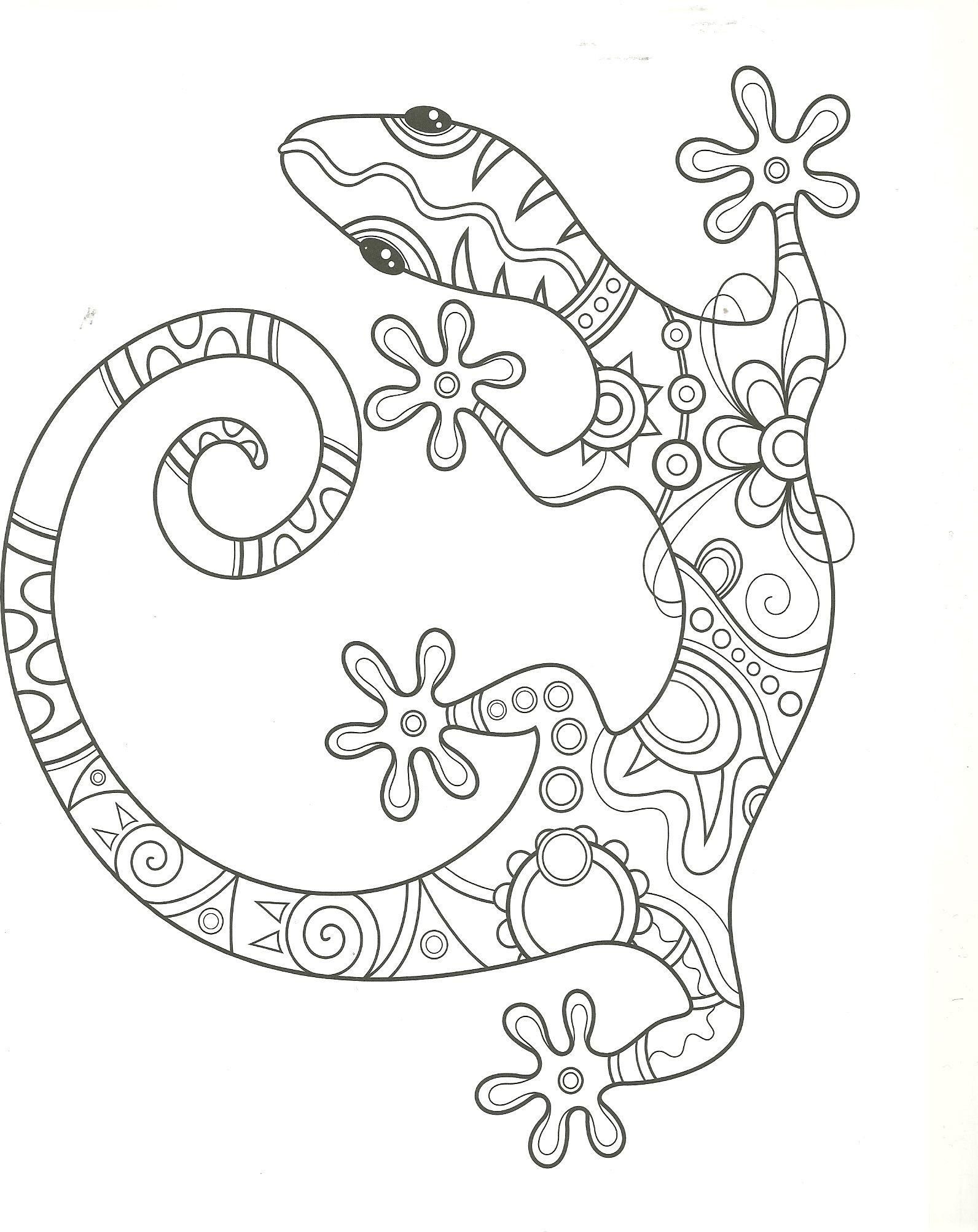 Get 85 Lizard Printable Coloring Pages Ideas 64