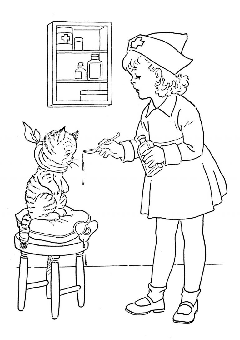 Get 85 Nursing Coloring Pages For Adults Ideas 23