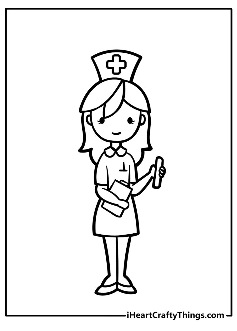 Get 85 Nursing Coloring Pages For Adults Ideas 31