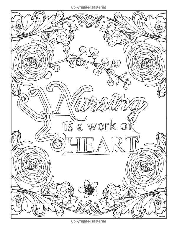 Get 85 Nursing Coloring Pages For Adults Ideas 40