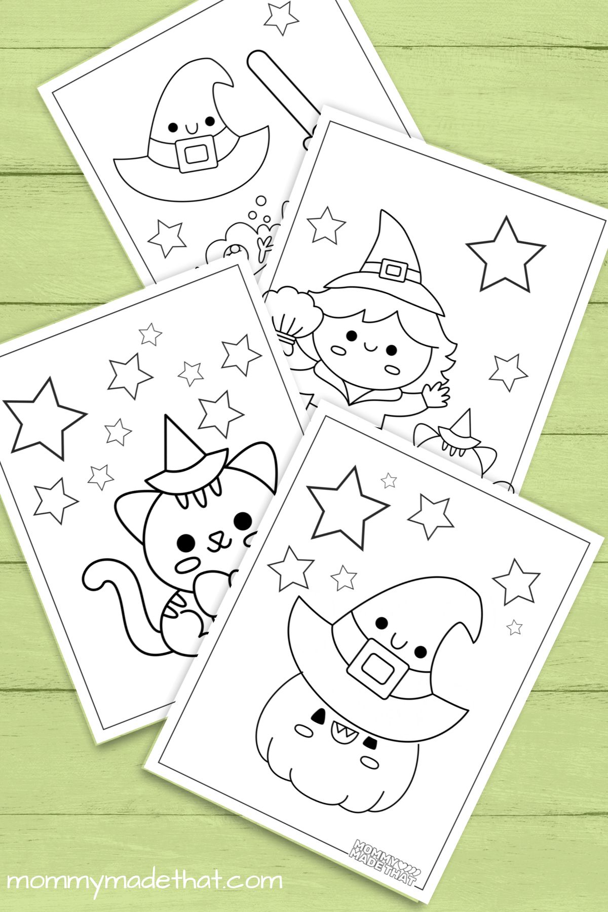 35 Printable Cute Witch Coloring Pages 34