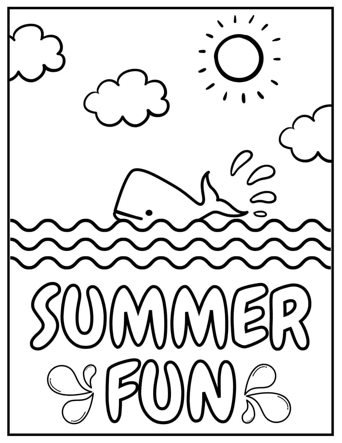 Save 60 Summer Coloring Pages Preschool Ideas 20