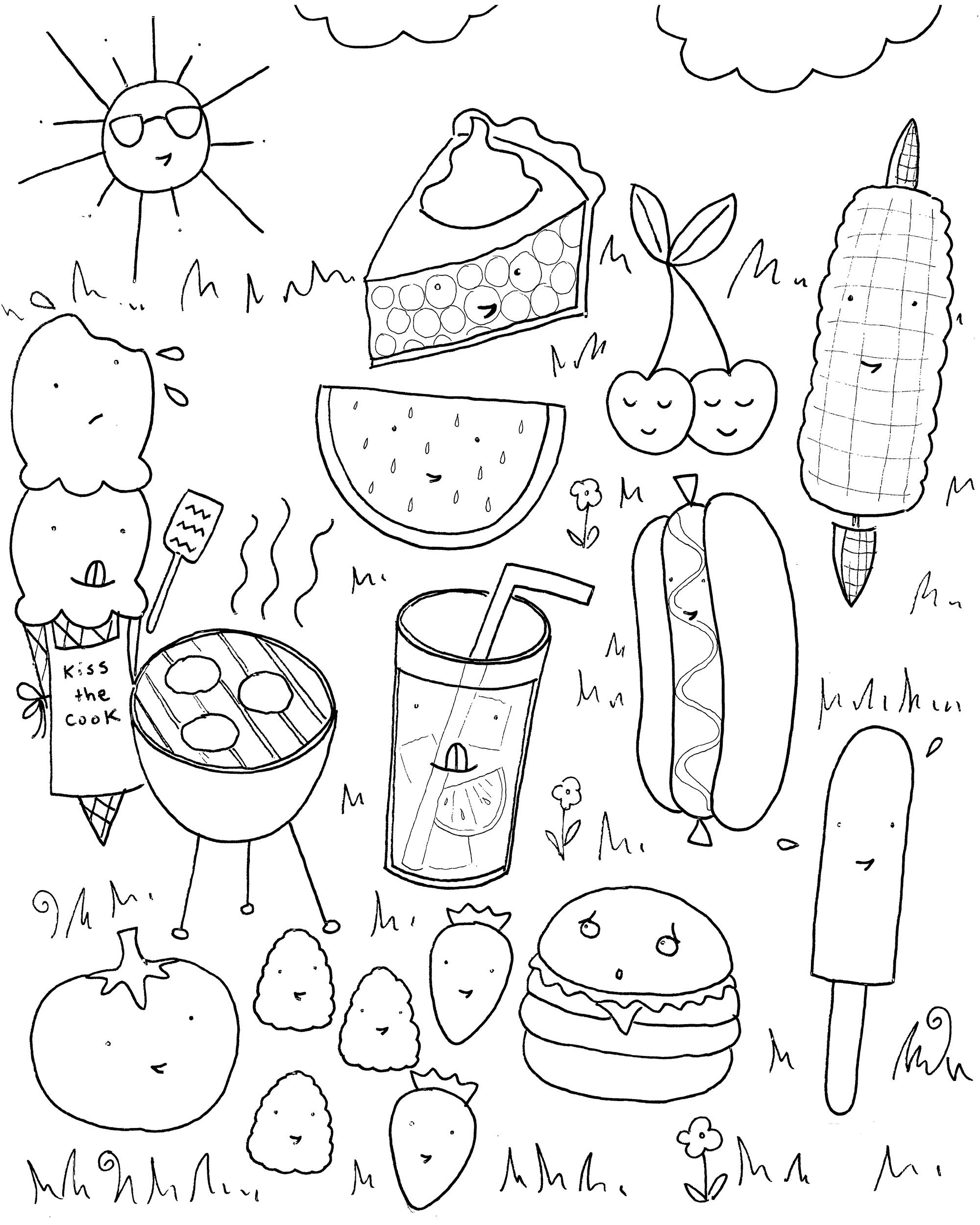 Save 60 Summer Coloring Pages Preschool Ideas 21