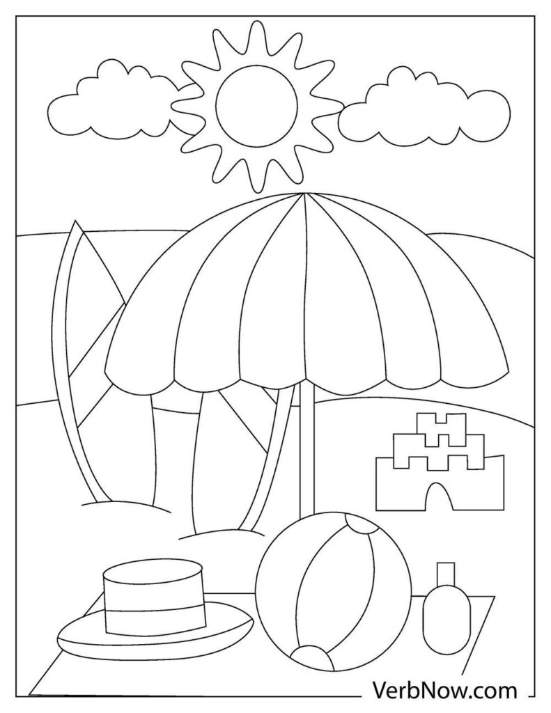 Save 60 Summer Coloring Pages Preschool Ideas 24