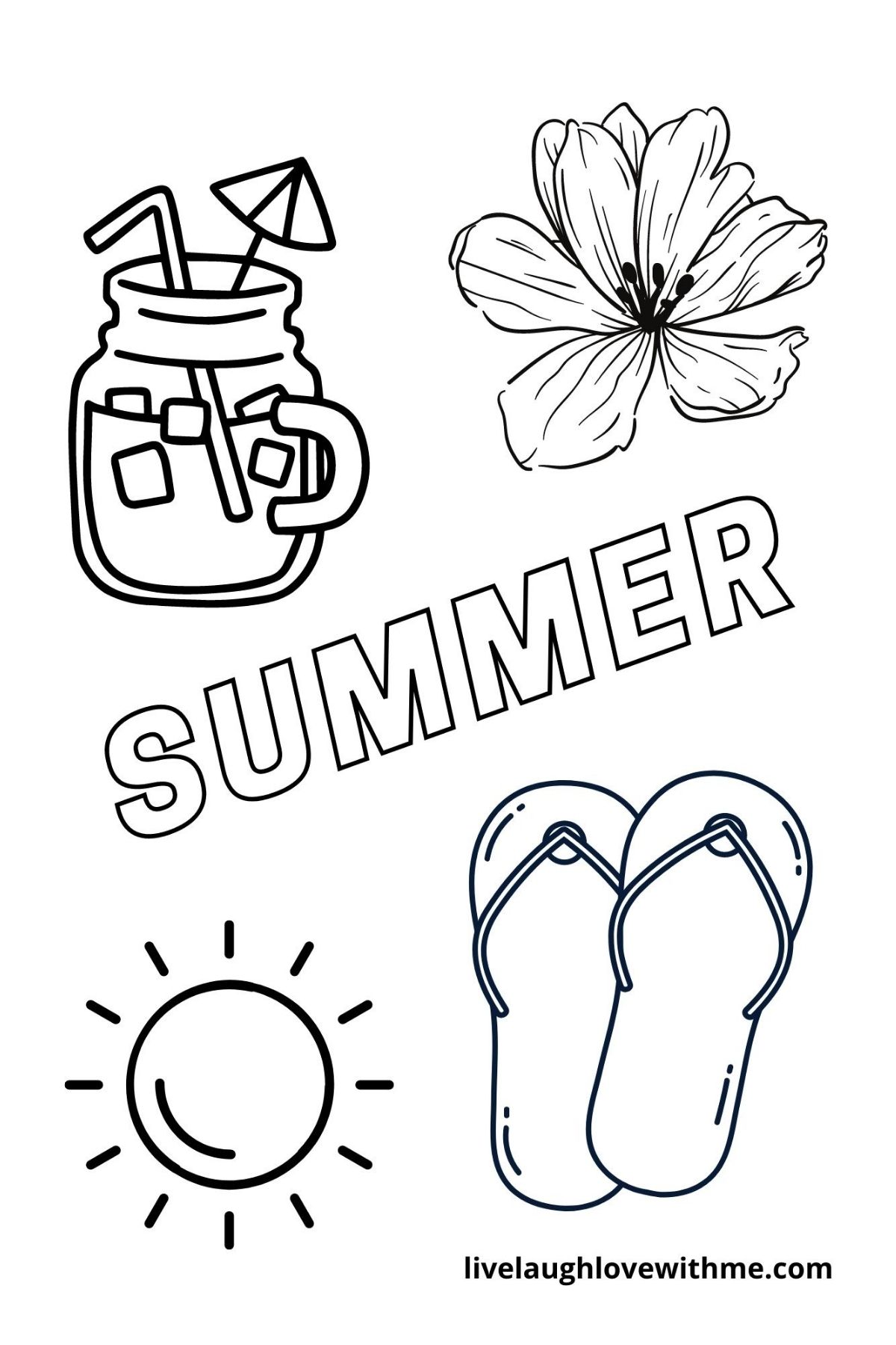 Save 60 Summer Coloring Pages Preschool Ideas 25