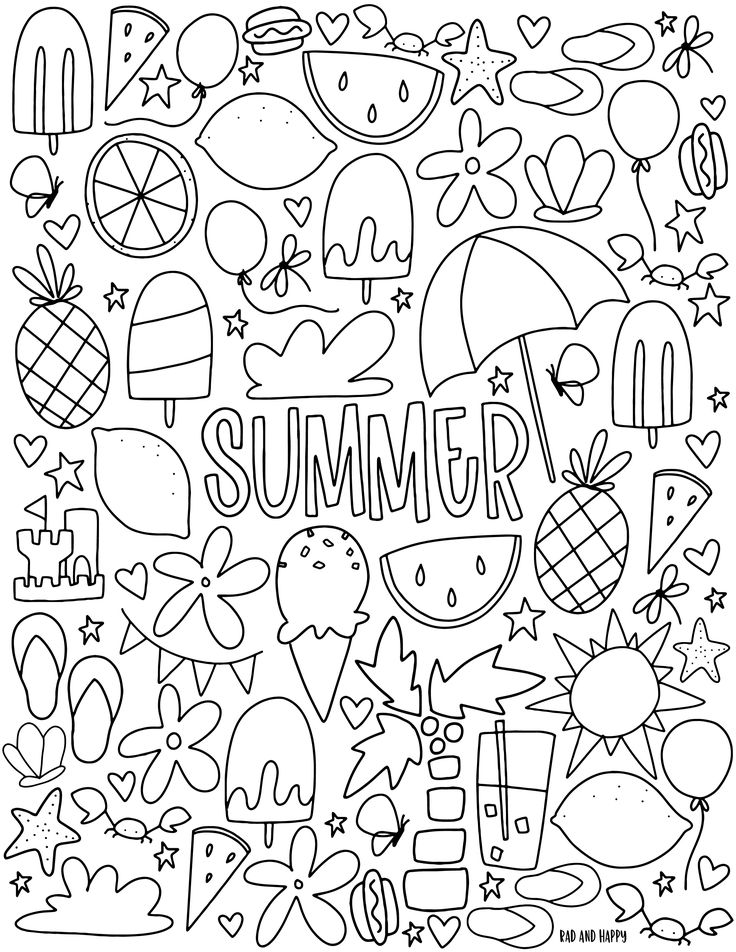 Save 60 Summer Coloring Pages Preschool Ideas 30