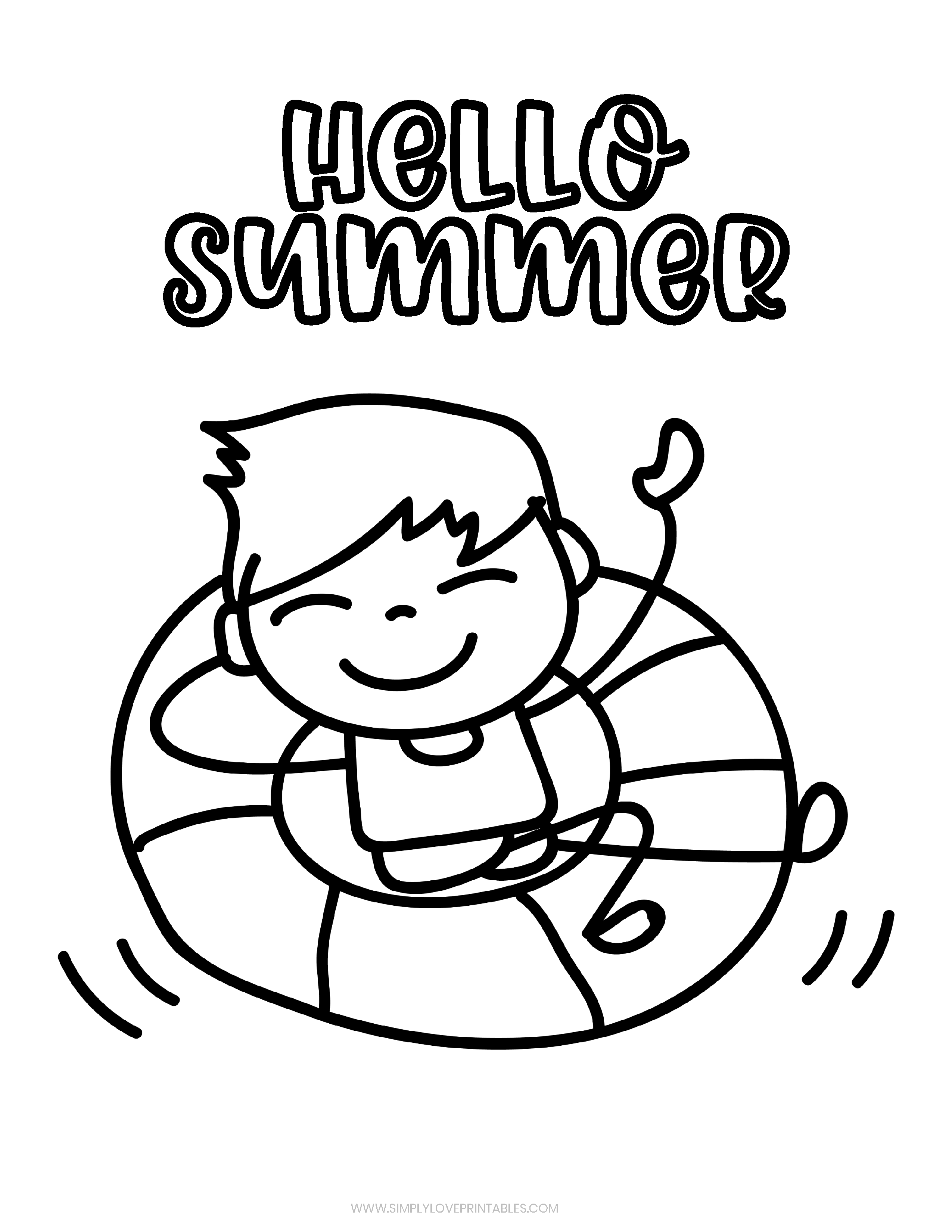 Save 60 Summer Coloring Pages Preschool Ideas 52