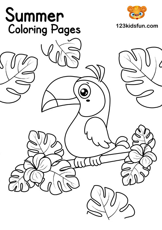 Save 60 Summer Coloring Pages Preschool Ideas 54