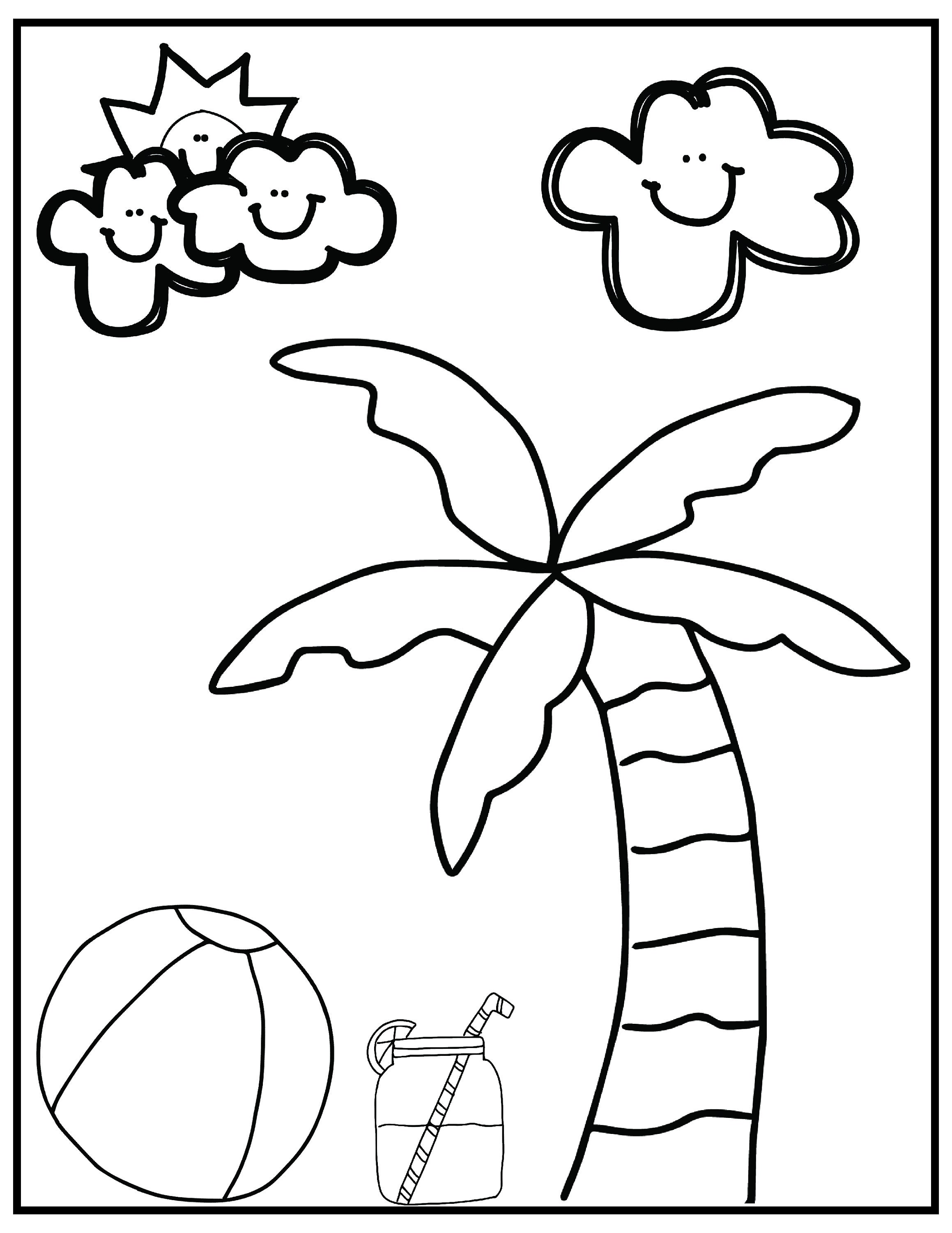 Save 60 Summer Coloring Pages Preschool Ideas 57
