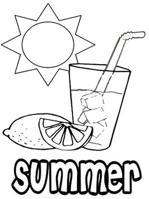 Save 60 Summer Coloring Pages Preschool Ideas 7