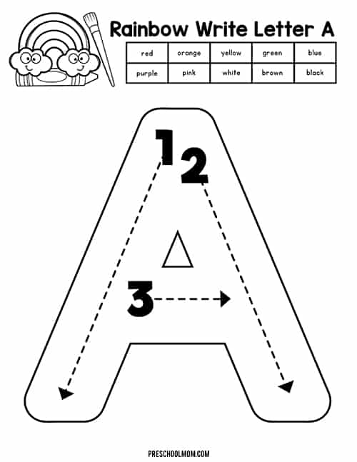 Save 60 Worksheets Preschool Letter Ideas 10