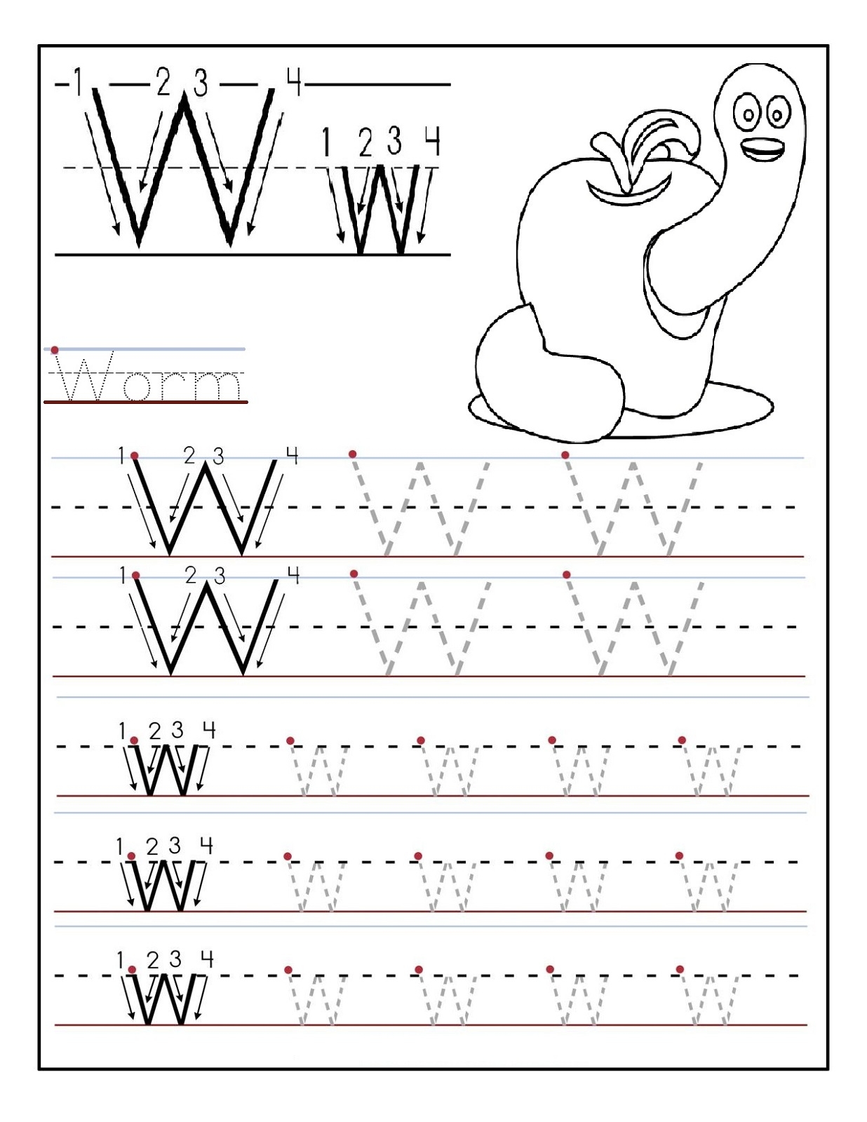 Save 60 Worksheets Preschool Letter Ideas 11